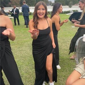 Elegant Black Evening Gown